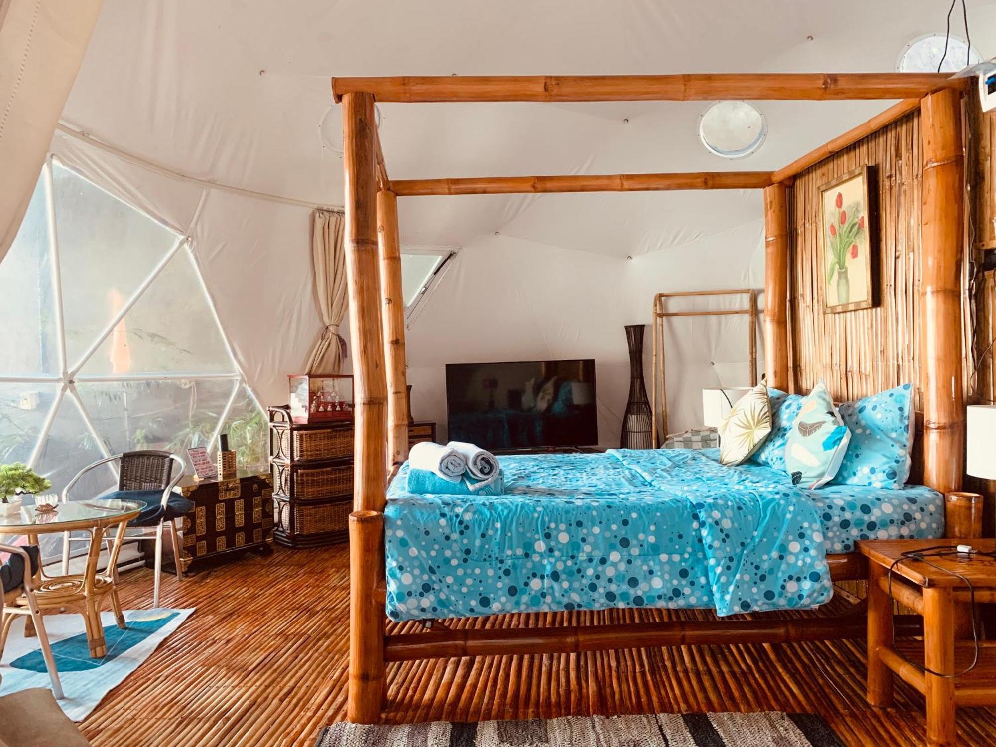 Glamping Dome Dauin Beach + Dive Resort Exterior foto