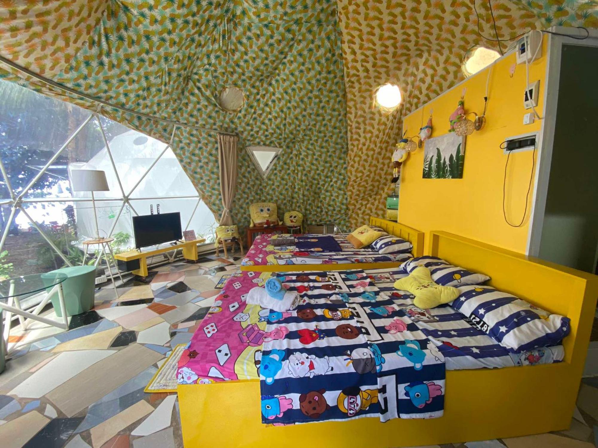 Glamping Dome Dauin Beach + Dive Resort Exterior foto