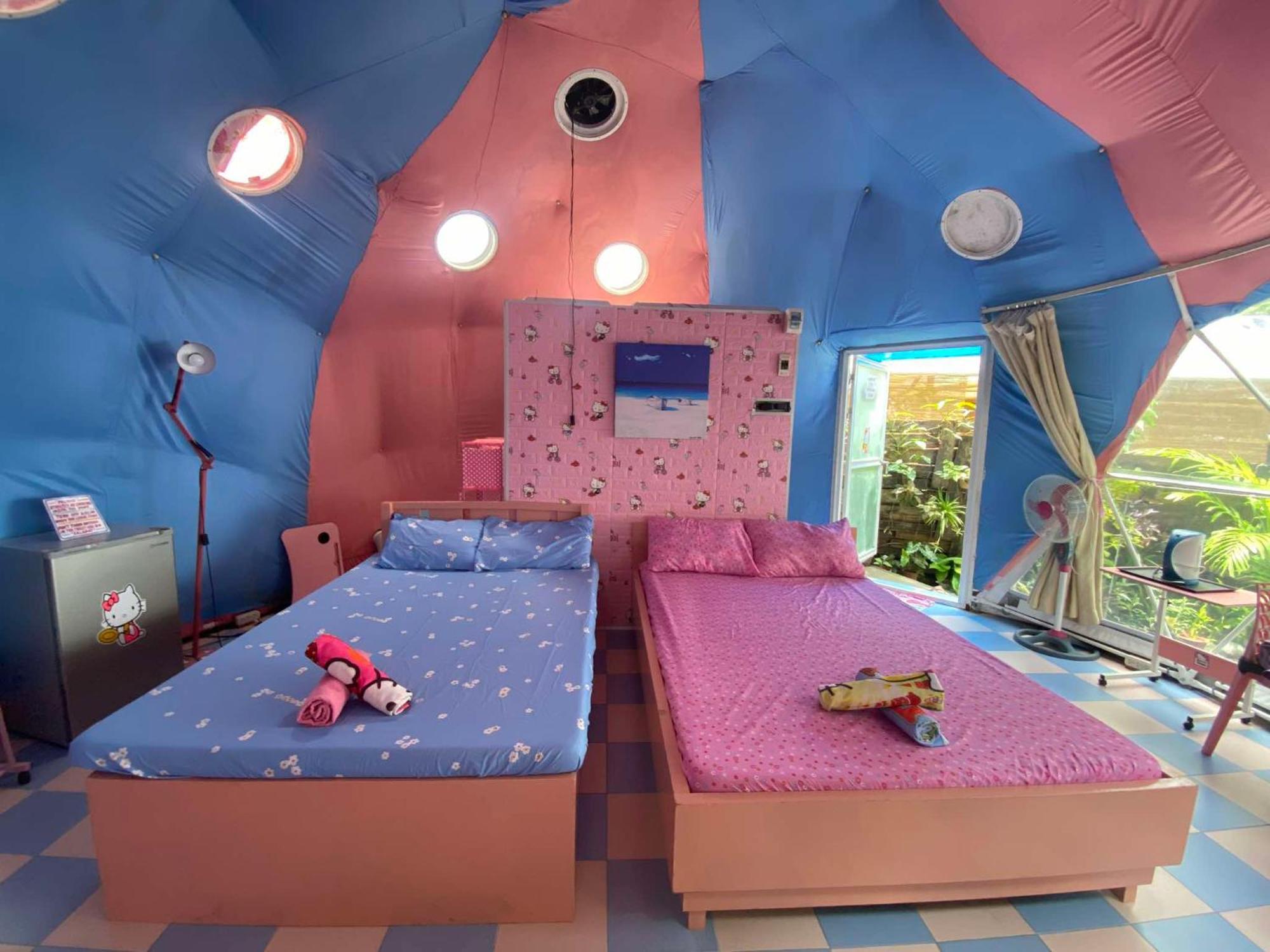 Glamping Dome Dauin Beach + Dive Resort Exterior foto