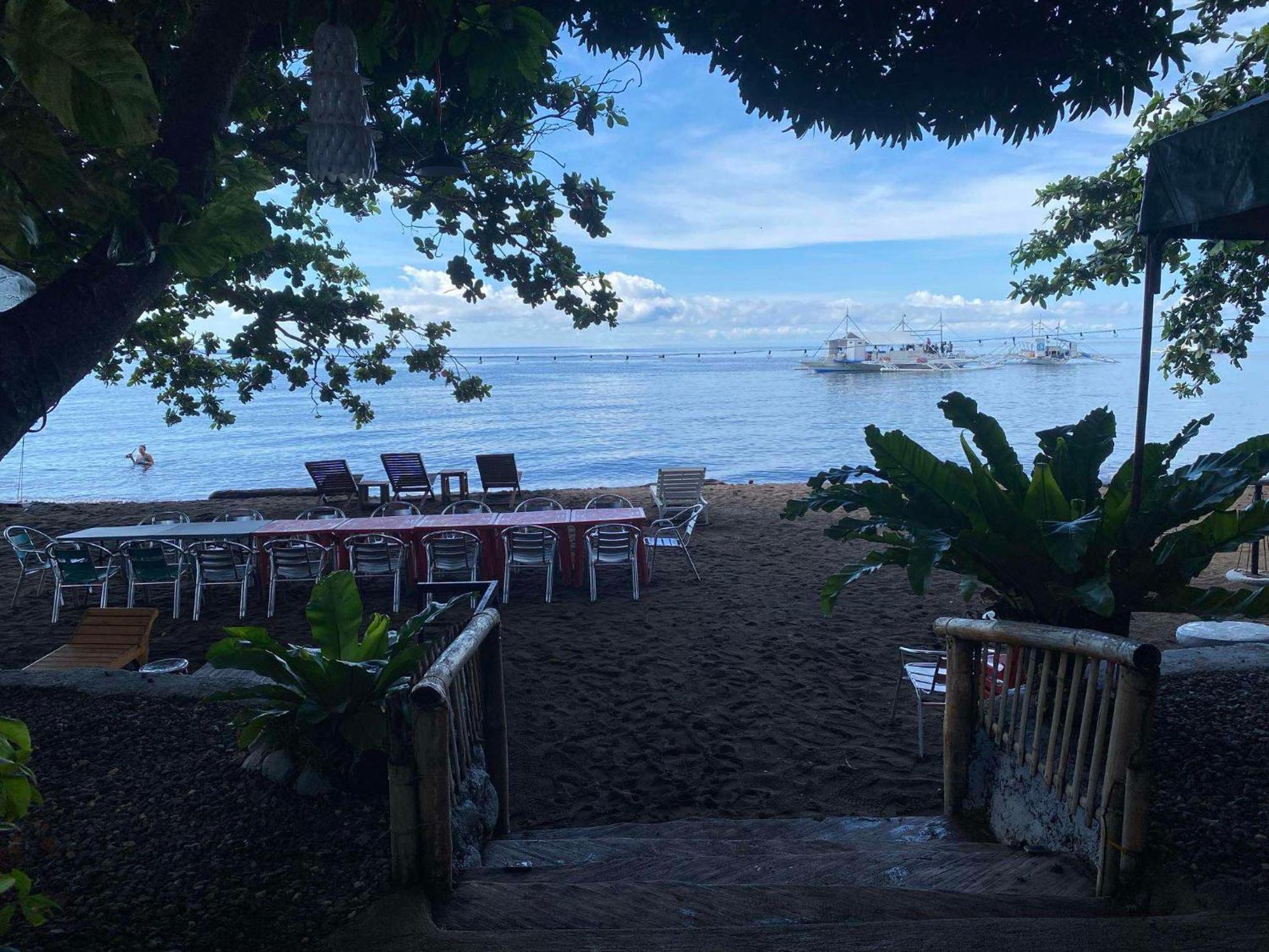 Glamping Dome Dauin Beach + Dive Resort Exterior foto