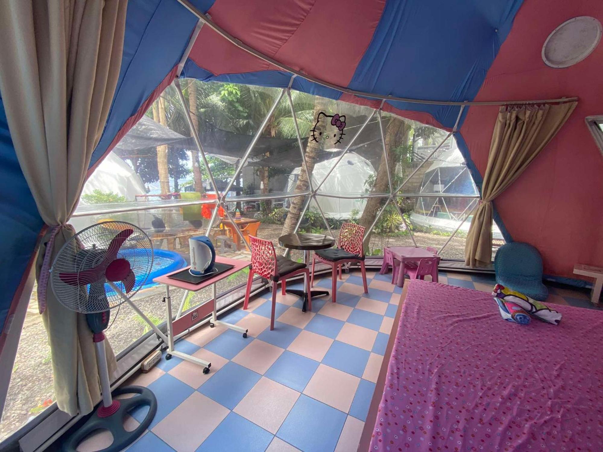 Glamping Dome Dauin Beach + Dive Resort Exterior foto