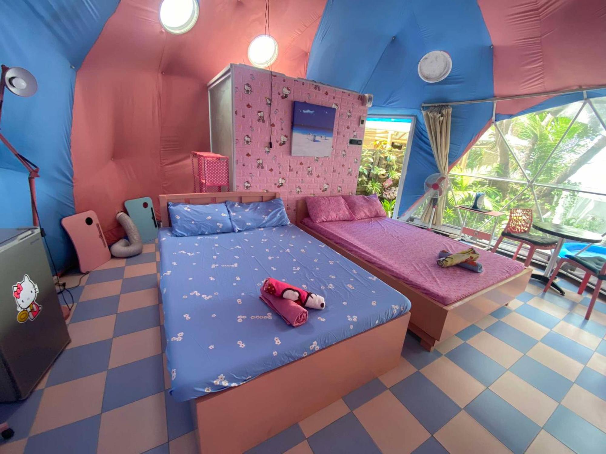 Glamping Dome Dauin Beach + Dive Resort Exterior foto